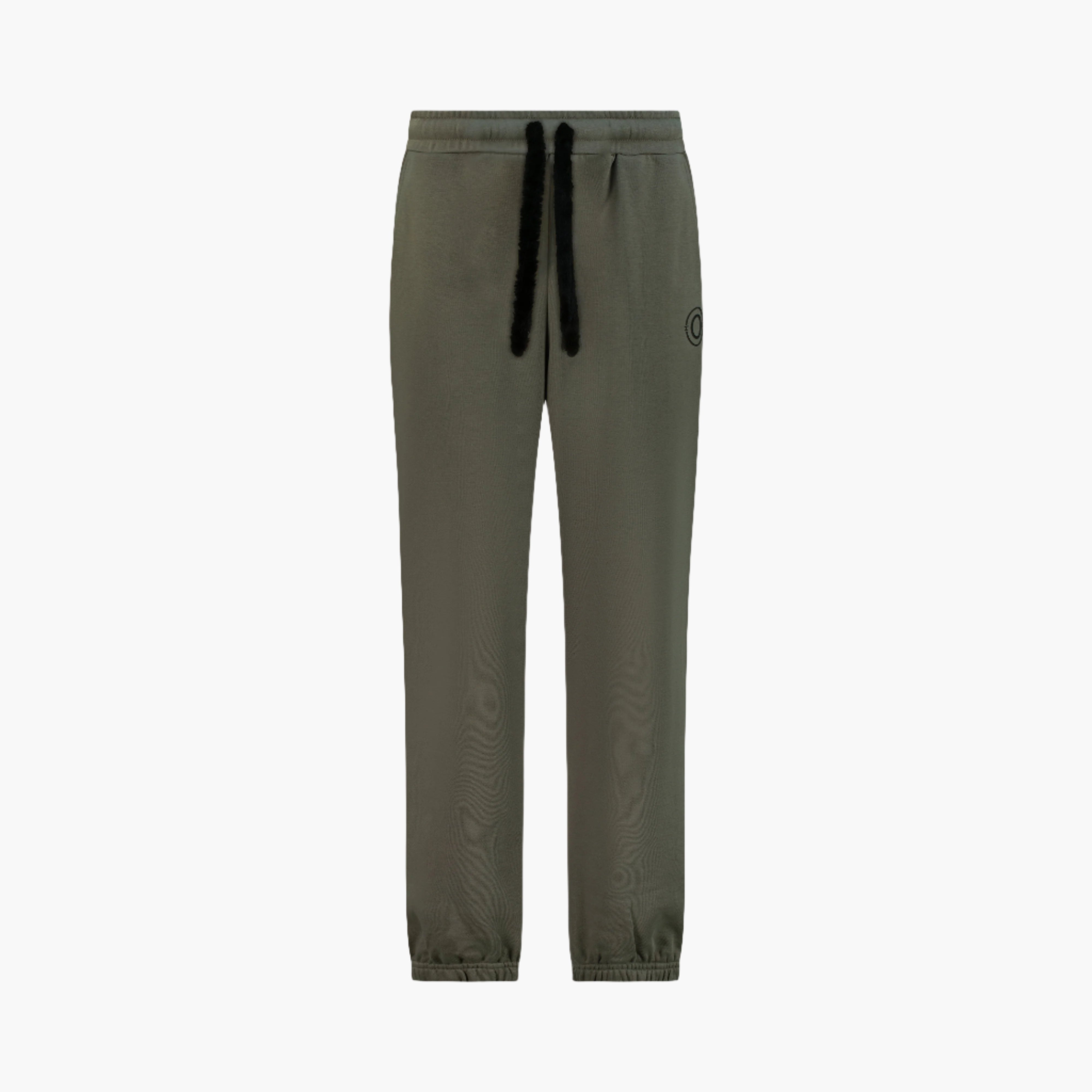 Buy fur dark olive joggers