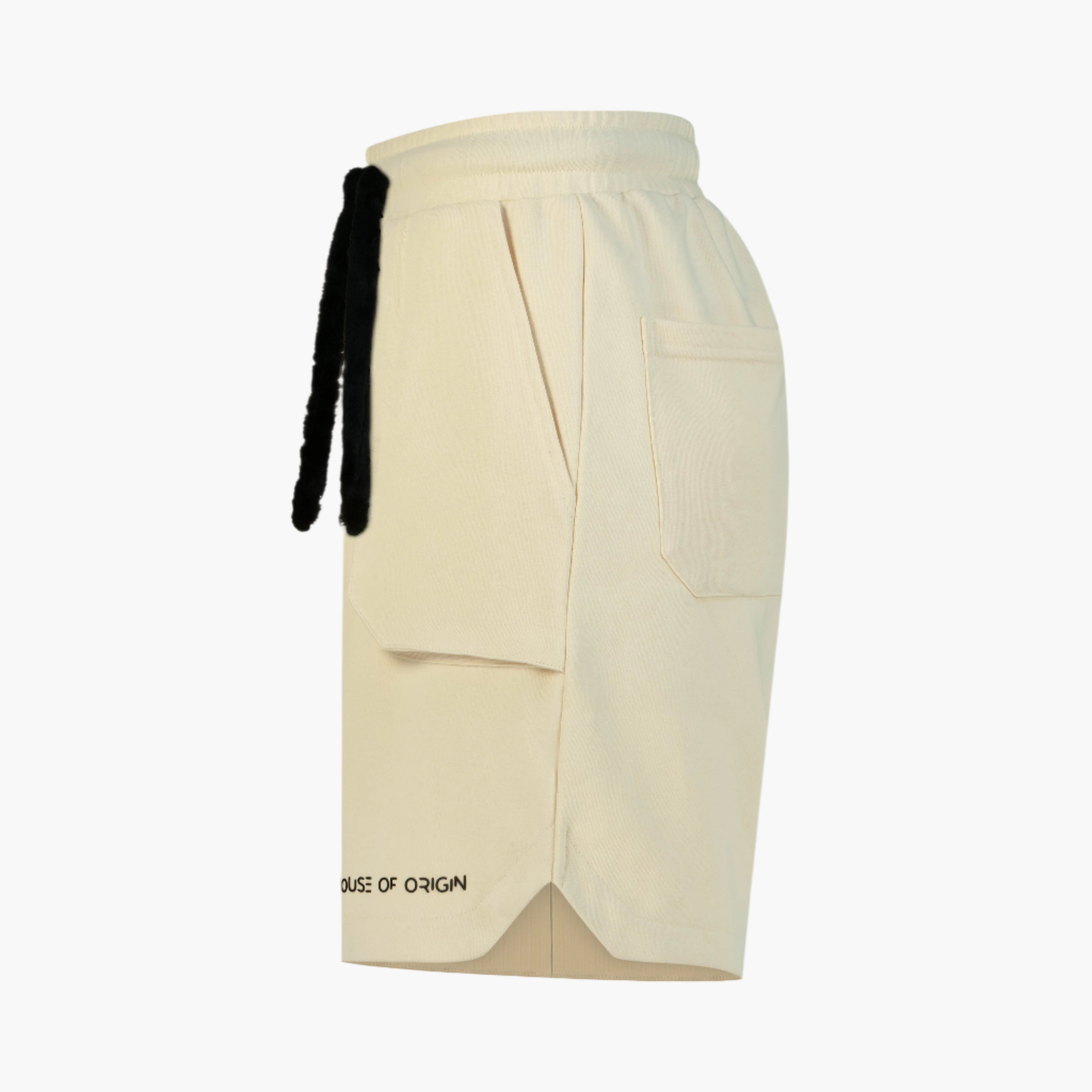 Luxury cotton fur shorts