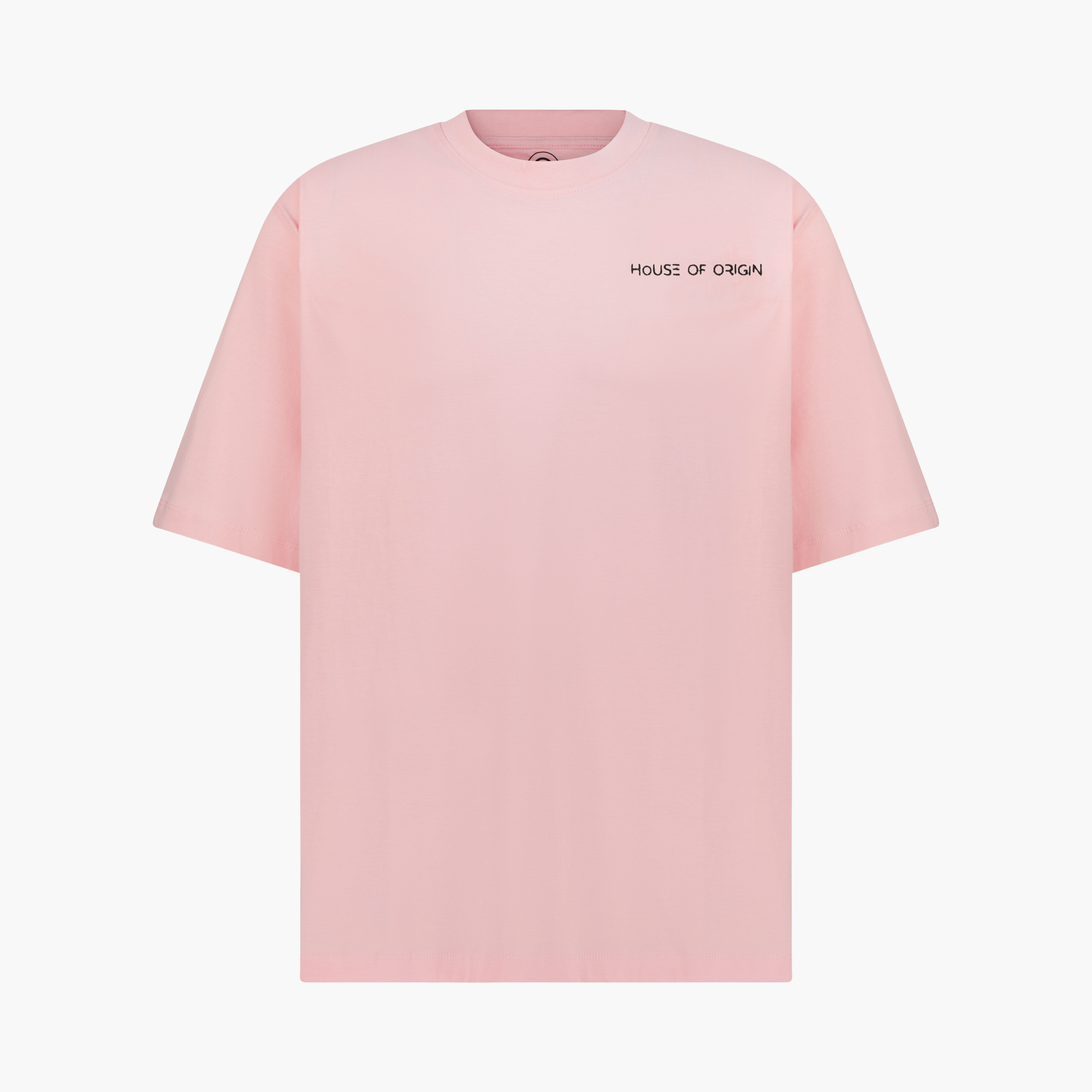 Buy Peach Signature Cotton Tee in Dubai | House of Origin UAE