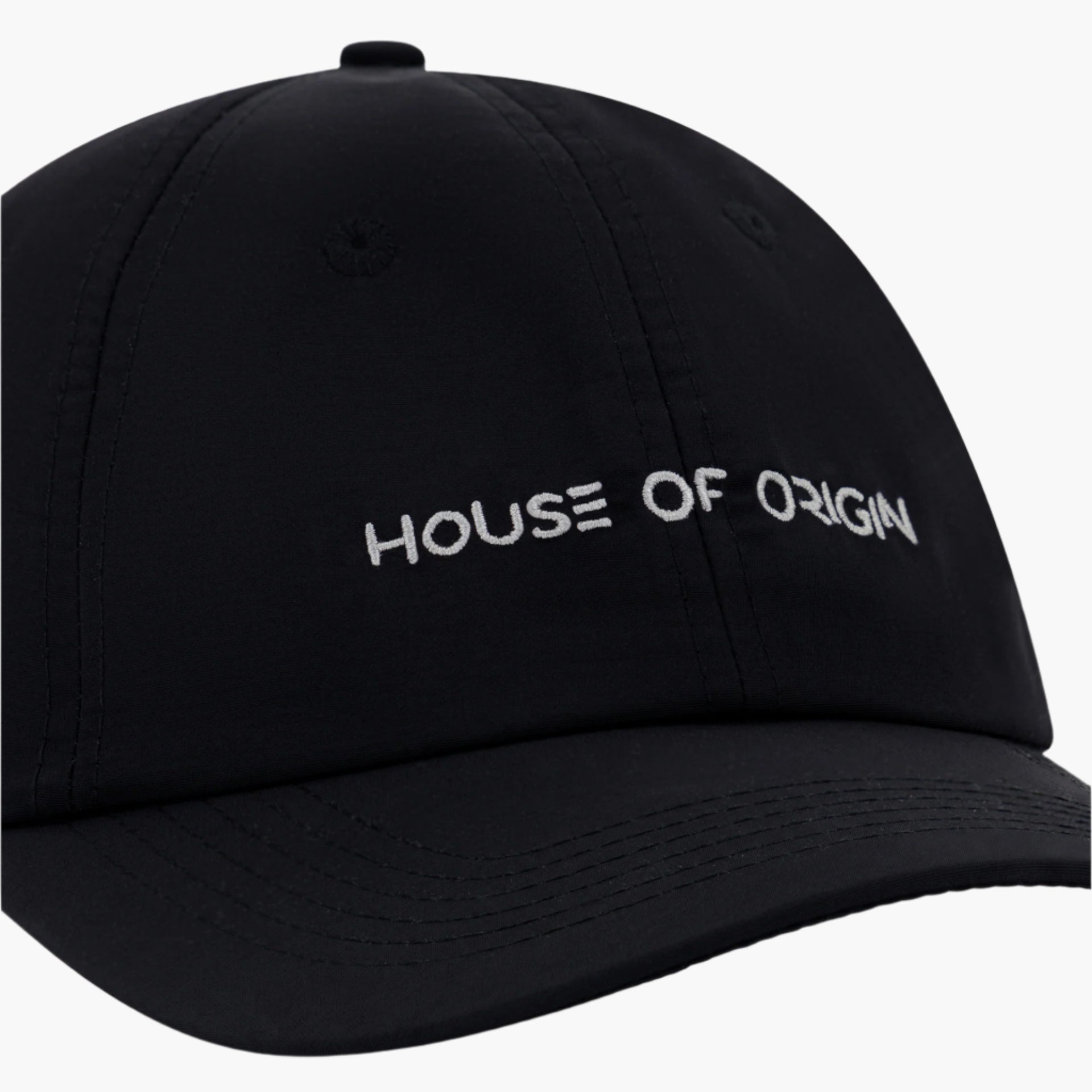 Waterproof Signature Black Cap by House of Origin for all-weather performance